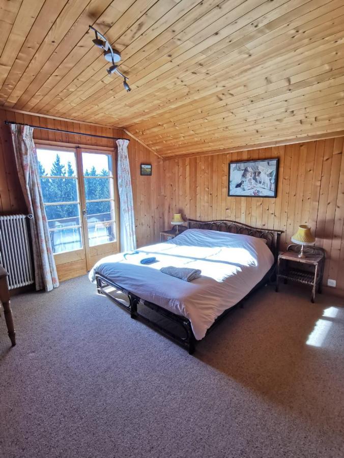 Chalet Traditionnel Avec Jacuzzi Exterieur Bex Zewnętrze zdjęcie
